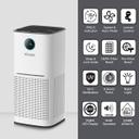 Black+Decker Air Purifier Ap3560 For Large Room Upto 60m2 Hepa 13 Air Filter - SW1hZ2U6MzIzNzc2OQ==