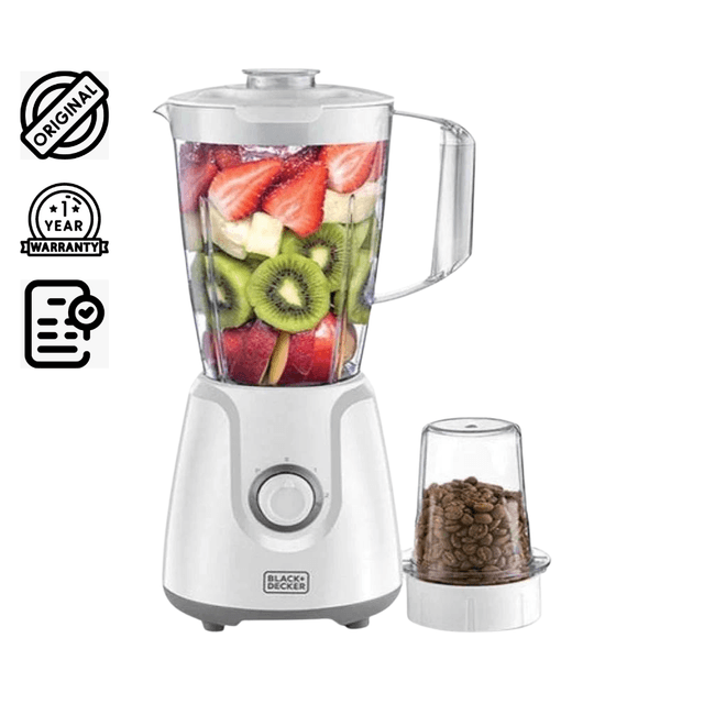 Black+Decker Brown Box Blender With Grinder Mill And Chopper 1.5 L 400 - SW1hZ2U6MzIzNzg3OA==