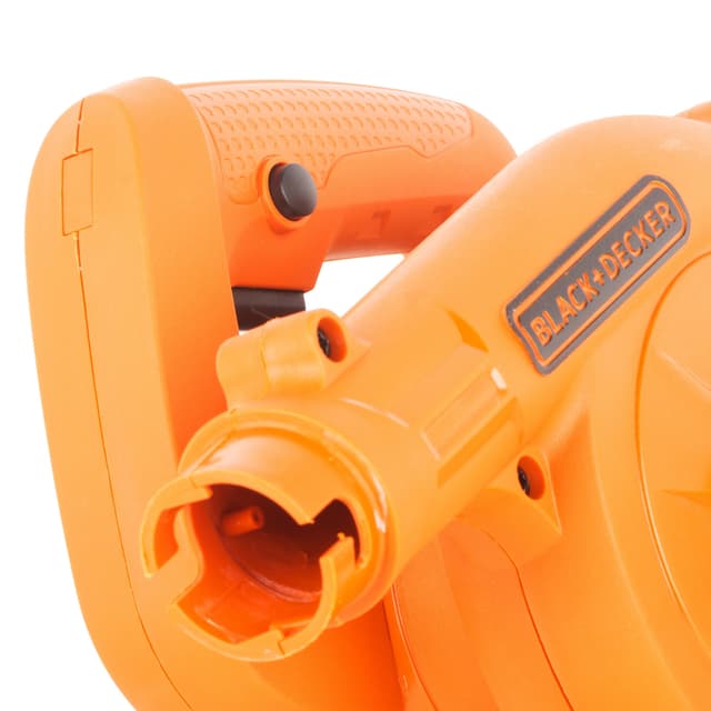منفاخ هواء لأوراق الشجر والغبار 530 واط بلاك اند ديكر Black+Decker Air Blower And Suction Vacuum With Collection Bag