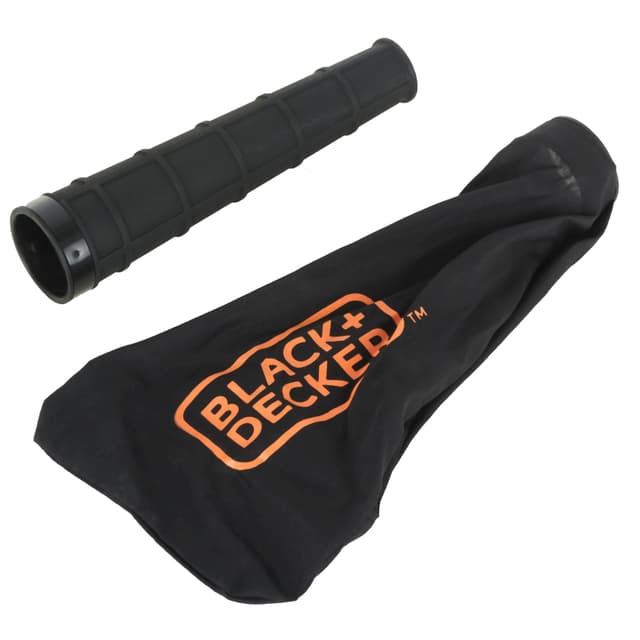 منفاخ هواء لأوراق الشجر والغبار 530 واط بلاك اند ديكر Black+Decker Air Blower And Suction Vacuum With Collection Bag