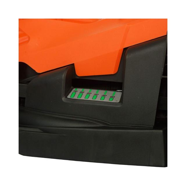 ماكينة قص عشب 34 سم بلاك اند ديكر Black+Decker Lawn Mower With Bike Handle For Lawn & Garden