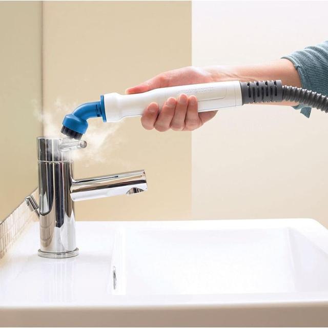 ممسحة بخار بلاك اند ديكر مع 15 ملحق 1600 واط Black+Decker 2-In-1 Steam-Mop With Delta Head