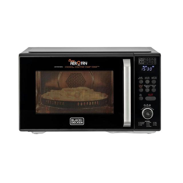 Black+Decker 4-In-1 Digital Microwave Oven With Air Fryer, Grill & Convection, 29l, Black - Mzaf2910-B5, By Black+Decker - SW1hZ2U6MzI0MDk4Mg==