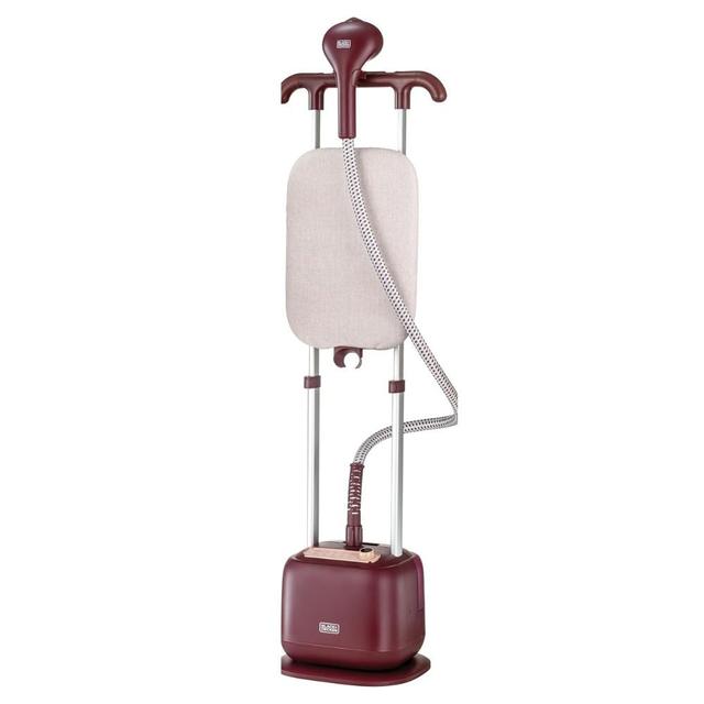 Black+Decker Vertical Digital Garment Steamer, Twin Pole, 2400w, 6 Levels - Gstd2450-B5, By Black+Decker - SW1hZ2U6MzI0MDcyMw==