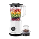 Black+Decker 500w 1.5l Blender With Grinder Mill And Ice Crushing Function, White - Bx520-B5 - 973970