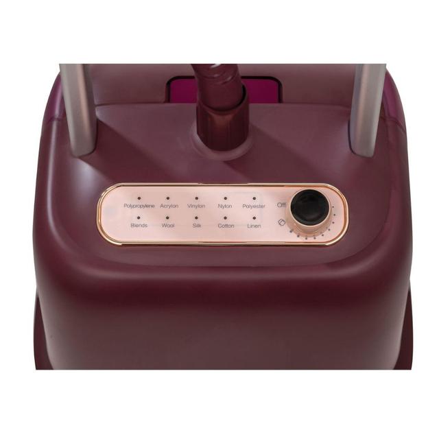 مكواة بخار عمودية رقمية 2400 واط 6 مستويات  بلاك اند ديكر Black+Decker Vertical Digital Garment Steamer Twin Pole 2400w Levels  Gstd2450-B5