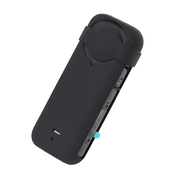 O Ozone Compatible Case for Insta360 X4 | Silicone Carrying Case with Guards Lens Cover Cap | Anti-drop Protective Accessories Cover for Insta360 X4 Action Camera Accessories -Black