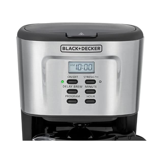 ماكينة قهوة امريكي 1.5 لتر مع طاحونة قهوة بلاك آند ديكر BLACK&DECKER Coffee Machine And Coffee Grinder
