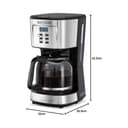 ماكينة قهوة امريكي 1.5 لتر مع طاحونة قهوة بلاك آند ديكر BLACK&DECKER Coffee Machine And Coffee Grinder