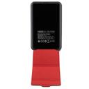 Ferrari PU Magsafe Powerbank Stand 10000mAh With Metal Logo - Black