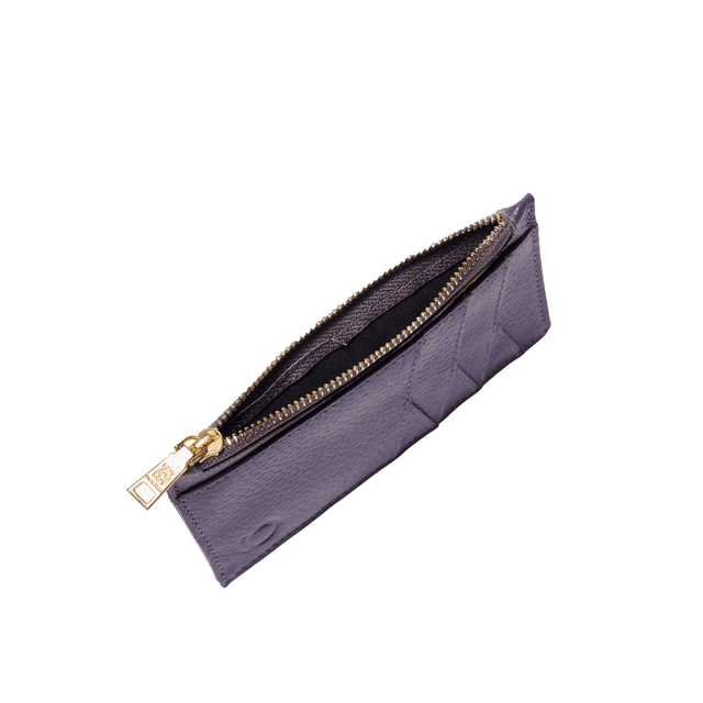 محفظة نسائية جلد طبيعي غريز بنفسجي Grazie Women's Leather Wallet