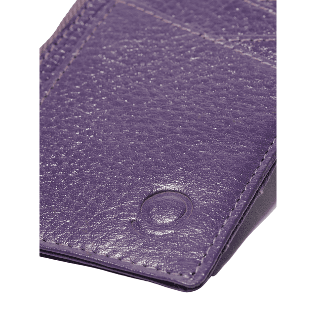 محفظة نسائية جلد طبيعي غريز بنفسجي Grazie Women's Leather Wallet