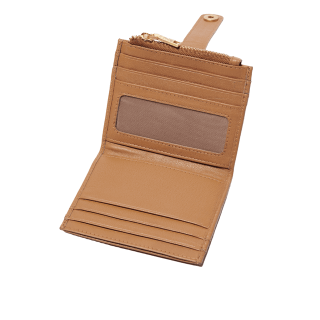 Women's Leather Wallet Brown - SW1hZ2U6MzIzOTMwMg==