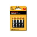 بطارية قلوية AA كوداك أربع قطع Kodak Xtralife Alkaline Aa Batteries - SW1hZ2U6MzIzNzY1Mw==