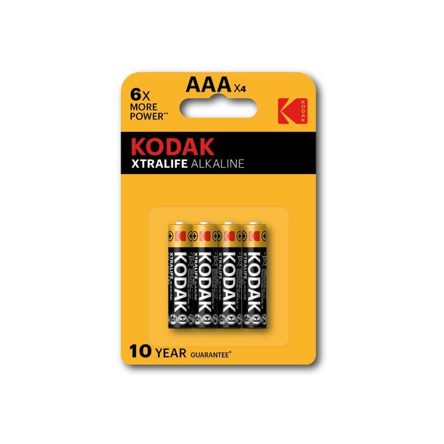 Kodak Xtralife Alkaline Aaa Battery (4 Pack) - SW1hZ2U6MzIzNzY1MA==