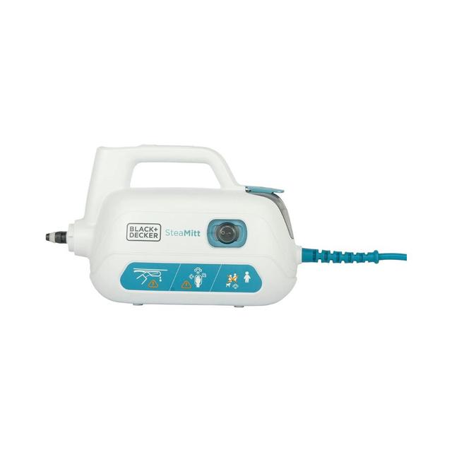 ممسحة بخار محمولة مع 7 ملحقات بلاك اند ديكر Black+Decker Steamitt Handheld Steam Cleaner With 7 Accessories Multicolour