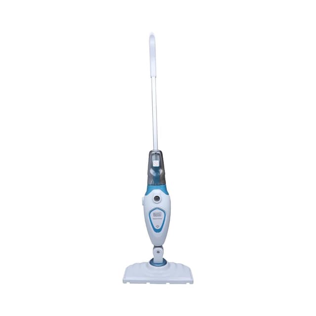 Black+Decker 1300w Steam Mop With Superheated Steam, Swivel Head And Microfibre Pad