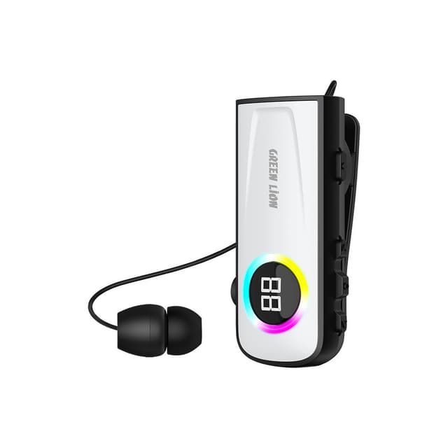 Green Lion Communicate Mono Bluetooth Headset - White
