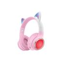 Green Lion GL-400 Kids Wireless Head Phone - Pink - SW1hZ2U6MzI3NTMzNw==