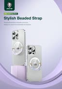 قبضة مغناطيسية بنفسجي غرين ليونGreen Lion Magnetic Stylish Grip - Purple