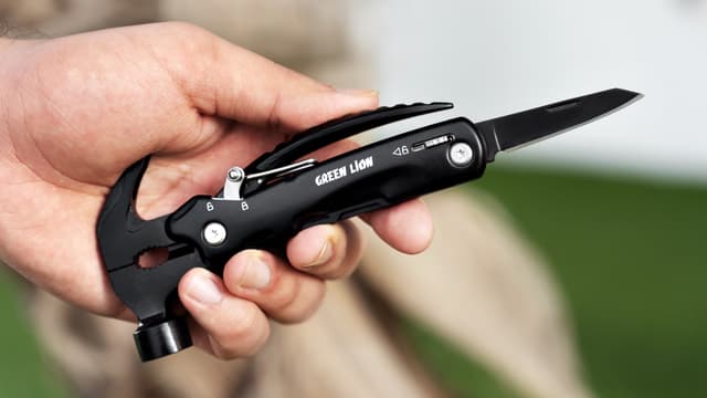 مطرقة متعددة الأغراض أسود جرين ليون Green Lion Multi Hammer - Black