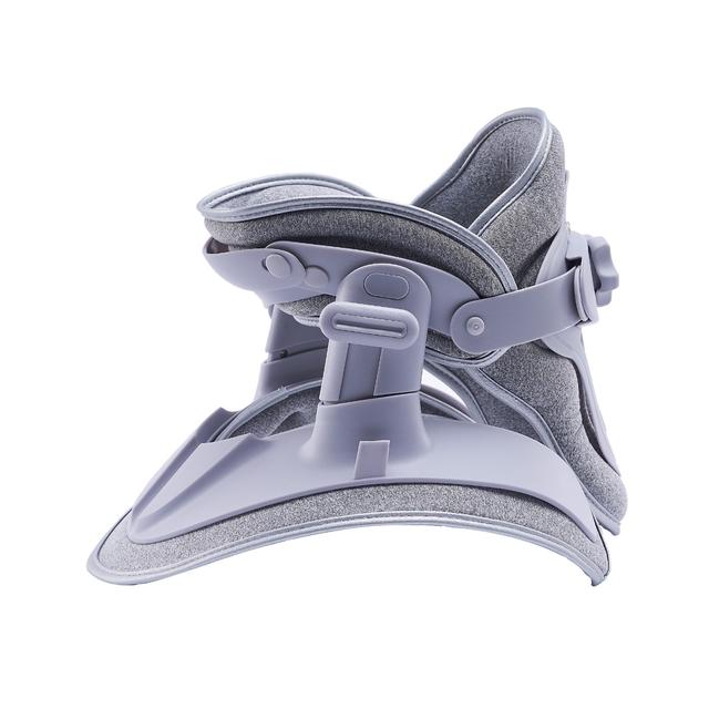 جهاز شد الرقبة مريح و قابل للتنفس رمادي غرين ليونGreen Lion Neck Traction Device