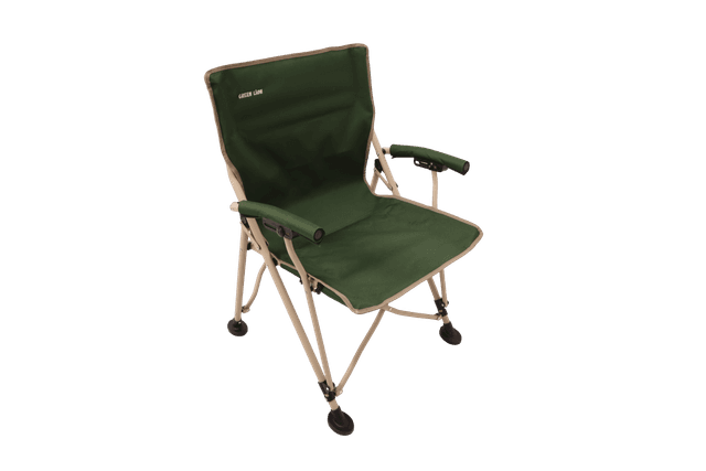 Green Lion Outdoor Camping Chair with Carrying Bag - Dark Green - SW1hZ2U6MzI3NDIyOA==