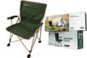 Green Lion Outdoor Camping Chair with Carrying Bag - Dark Green