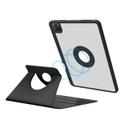 جراب شفاف لجهاز ايباد للجيل السابع والثامن والتاسع 10,2 بوصة بلون أسود من غرين ليون  Green Lion Transparent Folio case for  iPad 10.2 7/8/9 Black