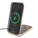 شاحن لاسلكي 15 وات بني جيس Guess Magnetic Desk Charger With 4G Pattern - SW1hZ2U6MzI3NDA4Ng==