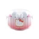 سماعة بلوتوث لاسلكية حقيقة بلون وردي متدرح من هيلو كاتيHello Kitty True Wireless Earbuds Gradient Electroplating Logo Pink - SW1hZ2U6MzI3NDcyOQ==