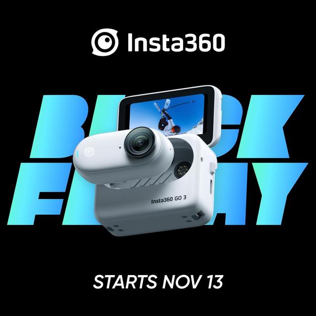 كاميرا صغيرة الحجم مقاومة للماء أبيض إنستا 360 Insta360 Go3 Action Camera  - SW1hZ2U6MzI3MzMyMA==