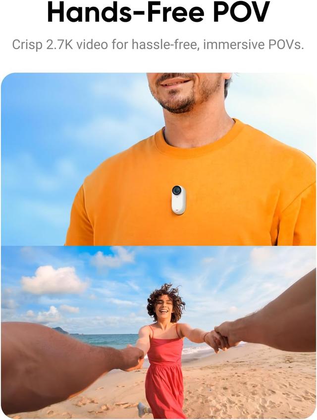 Insta360 Go3 Action Camera 128GB - White