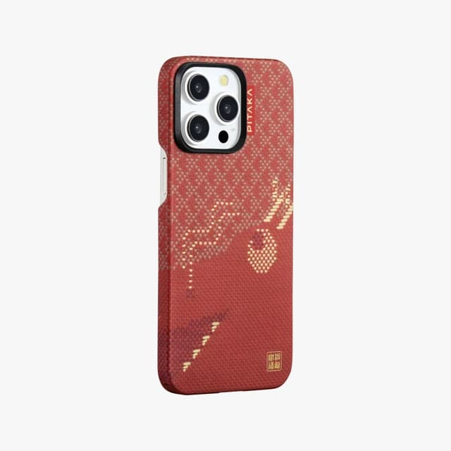 Pitaka MagEZ Case 4 for iPhone15 Pro Max 6.7"(Chinese Dragon) - 700119