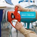 ماكينة بولش للسيارات 60 واط 4400 دورة 152 مم بلاك اند ديكر Black+Decker 60w 4400rpm  Electric Car Polisher/Waxer
