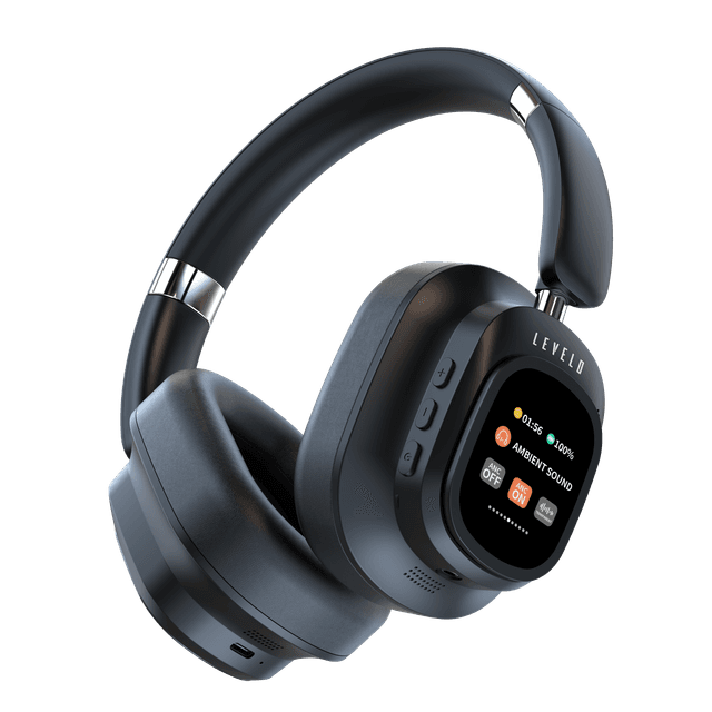 Levelo VibeMaster Hybrid ANC Headphone - Black