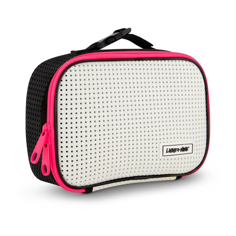 شنطة اكل معزولة وردي لايت بلس ناين LIGHT PLUS NINE Insulated Lunch Tote Neon Pink