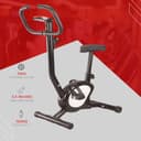 Marshal Fitness Foldable Exercise Bike with Adjustable Resistance and LCD Display - 699196