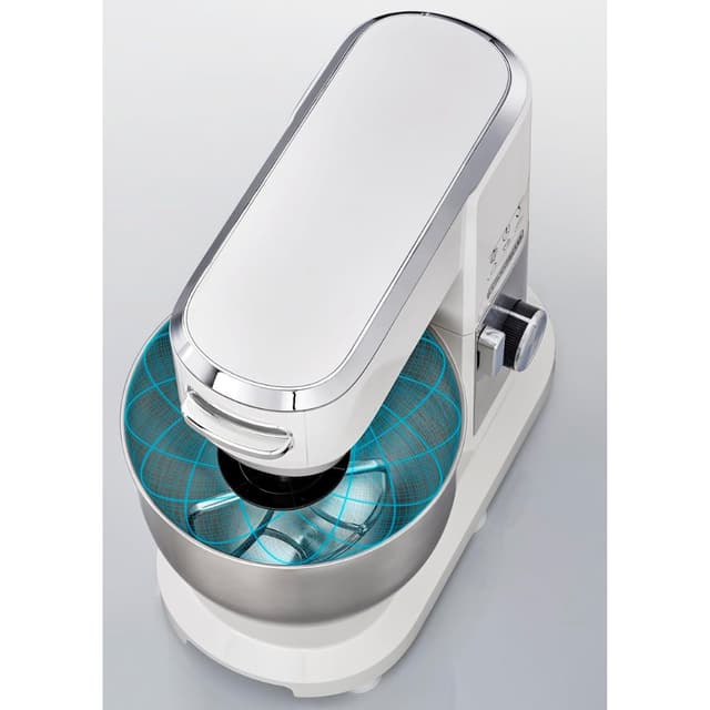 عجانة كهربائية 1000 واط 6 لتر عشر سرعات بلاك اند ديكر Black+Decker Multifunction Stand Mixer Kitchen Machine 1000w 6l Mkm100-B5