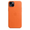 كفر ايفون 14 بلس جلدي اورنج مع ماك سيف من ابل Apple iPhone 14 Plus Leather Case with MagSafe Orange - 699605