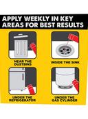 Godrej Hit Cockroach & Crawling Insect Killer Spray For Home & Office Red 600 Ml