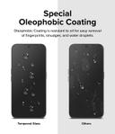 Ringke Full Cover Tempered Glass Screen Protector Compatible with Nothing Phone (2a), Premium 9H Hardness Shatterproof Coverage Tempered Glass Protective Film with Installation Kit- 2 Pack