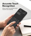 Ringke Full Cover Tempered Glass Screen Protector Compatible with Nothing Phone (2a), Premium 9H Hardness Shatterproof Coverage Tempered Glass Protective Film with Installation Kit- 2 Pack