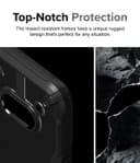 Ringke Fusion-X Compatible with Nothing Phone (2a) Case , Anti-Scratch Dual Coating Advanced Rugged Hybrid Heavy Duty Bumper Phone Case Cover - Black