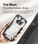 Ringke Fusion-X Compatible with Nothing Phone (2a) Case , Anti-Scratch Dual Coating Advanced Rugged Hybrid Heavy Duty Bumper Phone Case Cover - Black