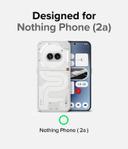 Ringke Fusion-X Compatible with Nothing Phone (2a) Case , Anti-Scratch Dual Coating Advanced Rugged Hybrid Heavy Duty Bumper Phone Case Cover - Grey