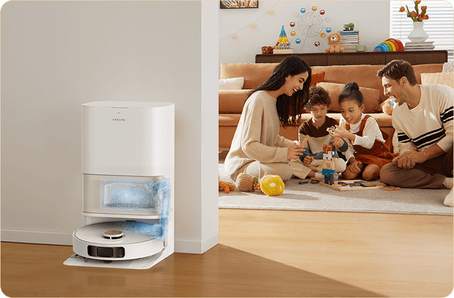 مكنسة روبوت التنظيف دريمي ال 10 اس برو هيت 7000 باسكال Dreame L10s Pro Ultra Heat Robot Vacuum Cleaner