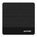 رسيفر يدعم ال 4K أسود بورودو Porodo Android TV Box 1+8 GB Support 4K with BT RCU and USB Dongle