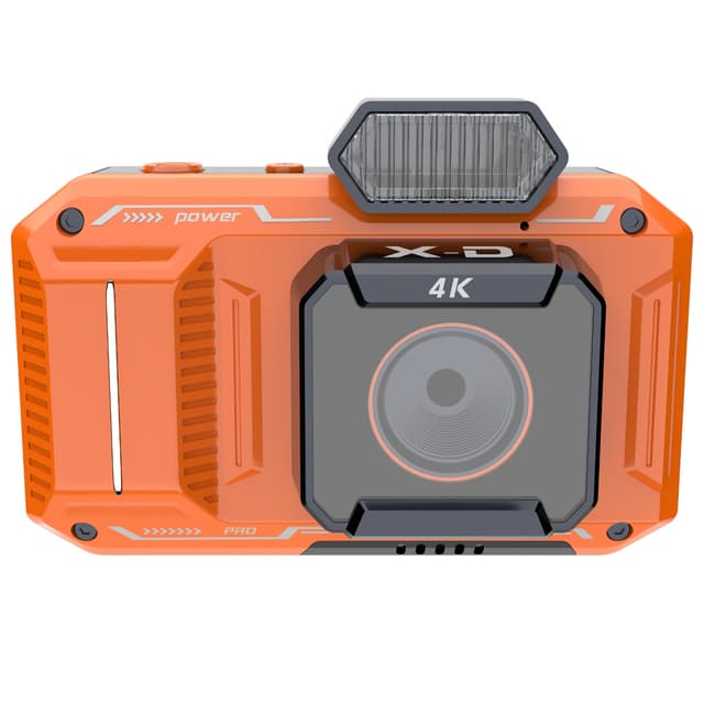 Porodo 48MP Full HD 1080 Digital Camera 18X digital Zoom - Orange