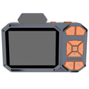 Porodo 48MP Full HD 1080 Digital Camera 18X digital Zoom - Orange